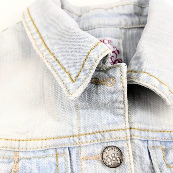 Children's Plan Light Blue Jean Vest - Picture 6 of 13